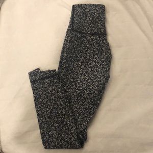 Flower Pattern Lululemon Luxtreme Leggings